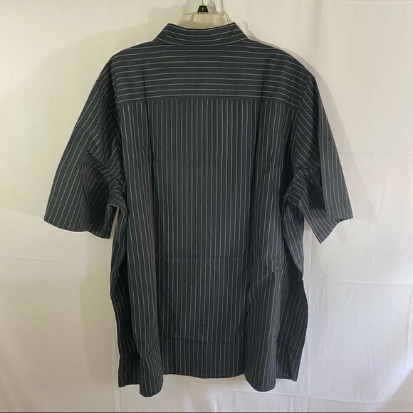 Goodfellow & Co Men’s Short Sleeve Button Down Striped Shirt Tall - Picture 5 of 5